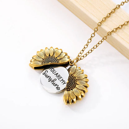 "You Are My Sunshine" Necklace – Meaningful Gift for Her