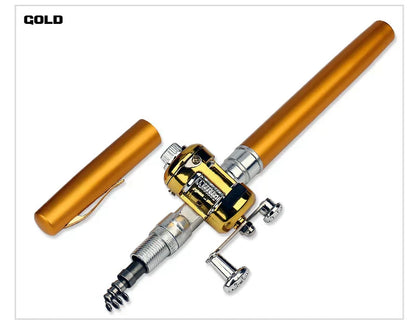 Pocket-Size Telescopic Fishing Rod – Portable & Lightweight