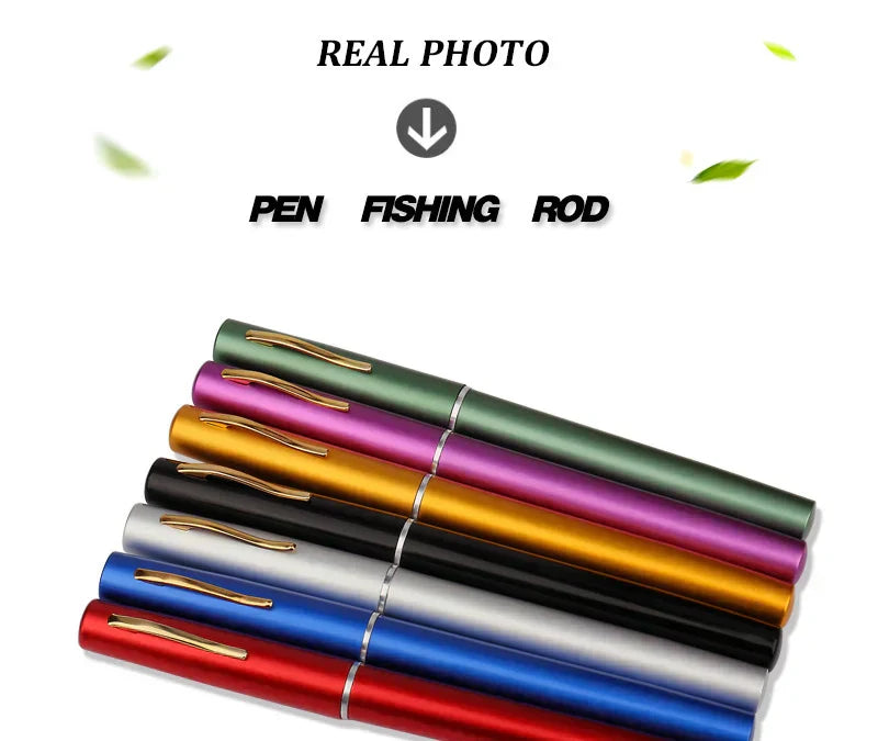 Pocket-Size Telescopic Fishing Rod – Portable & Lightweight