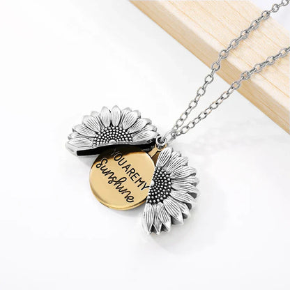 "You Are My Sunshine" Necklace – Meaningful Gift for Her