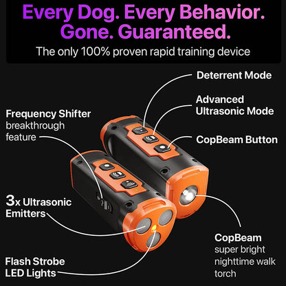 Ultrasonic Dog Trainer & Repeller – Effective & Safe