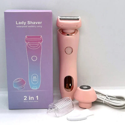 SmoothGlide Women’s Electric Razor – Painless & Rechargeable