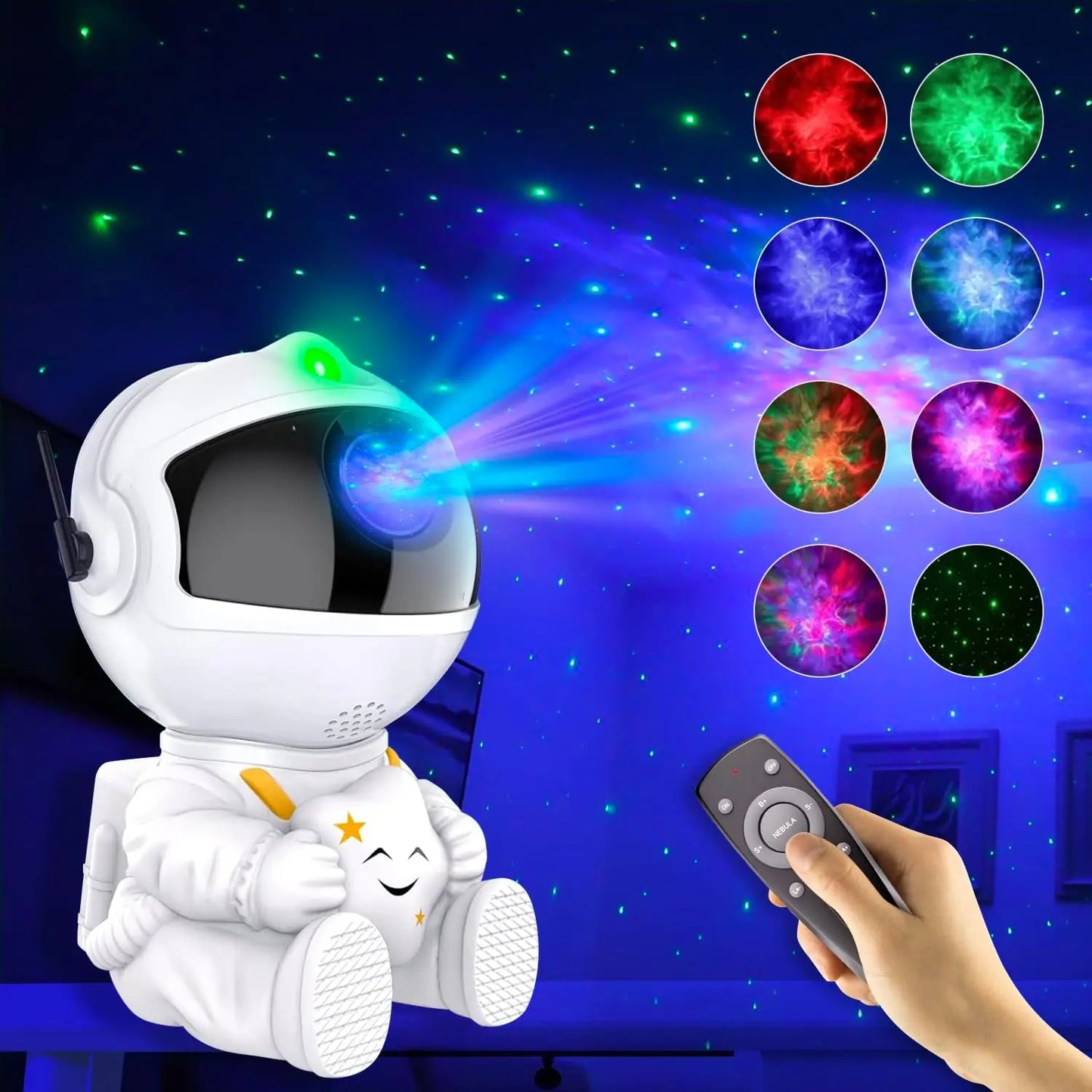 Starry Galaxy Projector – Transform Your Room with Lights