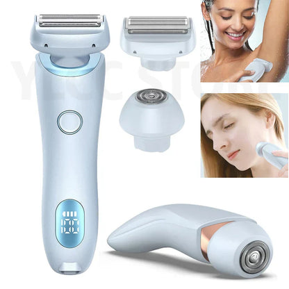 SmoothGlide Women’s Electric Razor – Painless & Rechargeable