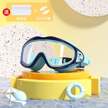 Kids’ Anti-Fog Swimming Goggles – UV Protection